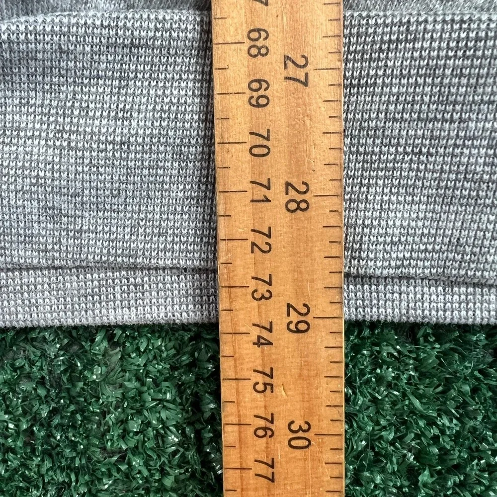 VTG‎ Tultex Raglan Ringer Crewneck Short Sleeve Sweatshirt Mens Large Gray 70s